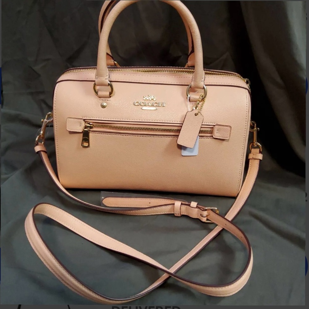 🆕 Coach Rowan Satchel Bag - Picture 5 of 7
